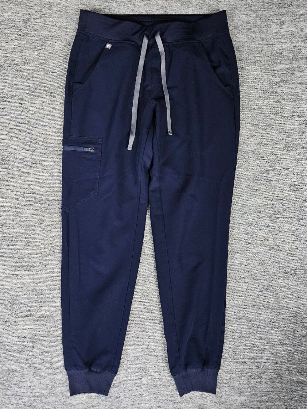 FIGS Zamora Jogger Scrub Pants Women Small Navy Blue Workwear W18SW2005